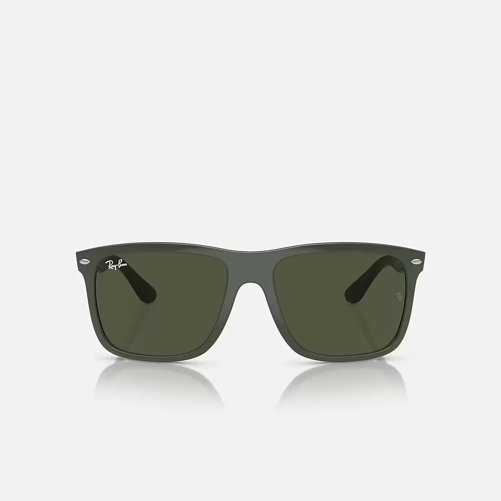 Kính Ray-Ban Boyfriend Two Xanh Lá