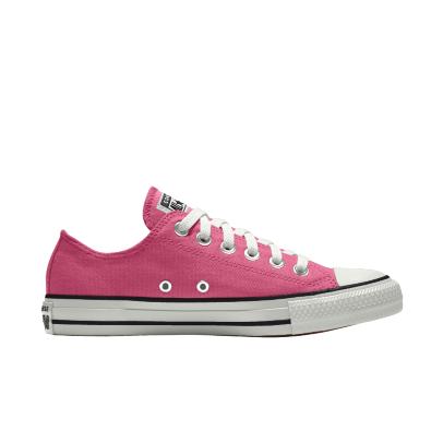 Giày Converse Custom Chuck Taylor All Star By You Cổ Thấp Nam Hồng Đậm