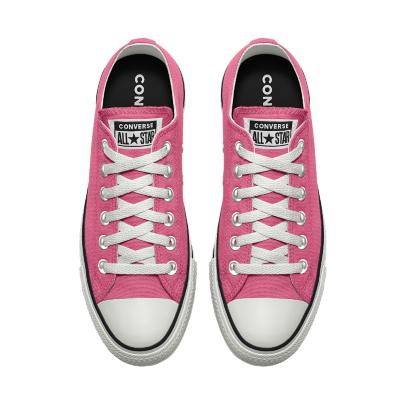 Giày Converse Custom Chuck Taylor All Star By You Cổ Thấp Nam Hồng Đậm