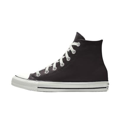 Giày Converse Custom Chuck Taylor All Star Leather By You Cổ Cao Nam Đen