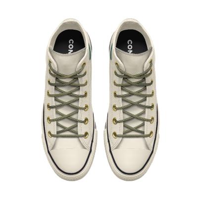 Giày Converse Custom Chuck Taylor All Star Leather By You Cổ Cao Nam Trắng