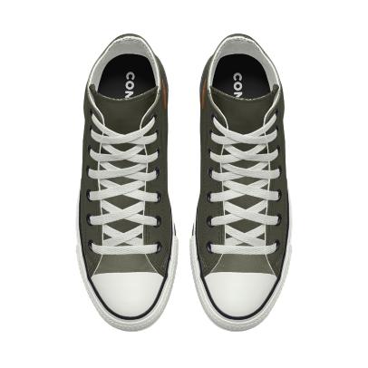 Giày Converse Custom Chuck Taylor All Star Leather By You Cổ Cao Nam Xám