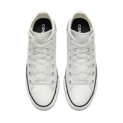 Giày Converse Custom Chuck Taylor All Star Leather By You Cổ Cao Nam Trắng