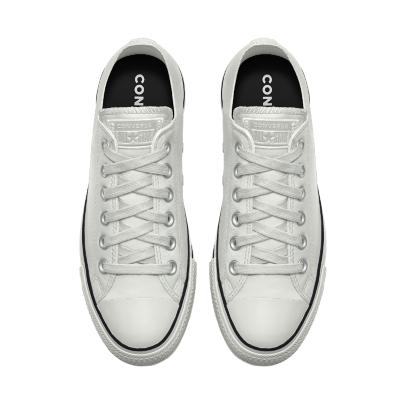 Giày Converse Custom Chuck Taylor All Star Leather By You Cổ Thấp Nam Trắng