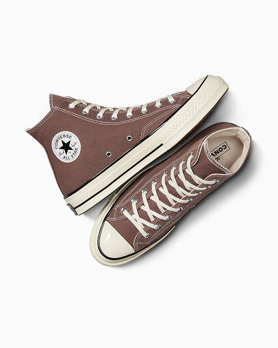 Giày Converse Chuck 70 Canvas Cổ Cao Nam Nâu