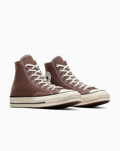 Giày Converse Chuck 70 Canvas Cổ Cao Nam Nâu