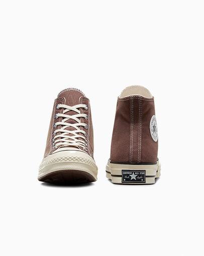 Giày Converse Chuck 70 Canvas Cổ Cao Nam Nâu