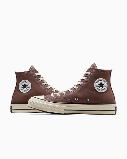 Giày Converse Chuck 70 Canvas Cổ Cao Nam Nâu