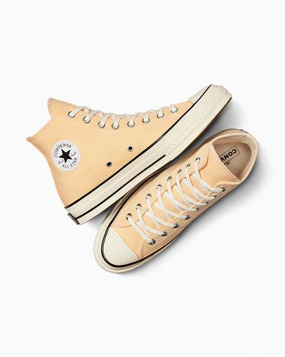 Giày Converse Chuck 70 Canvas Cổ Cao Nam Vàng