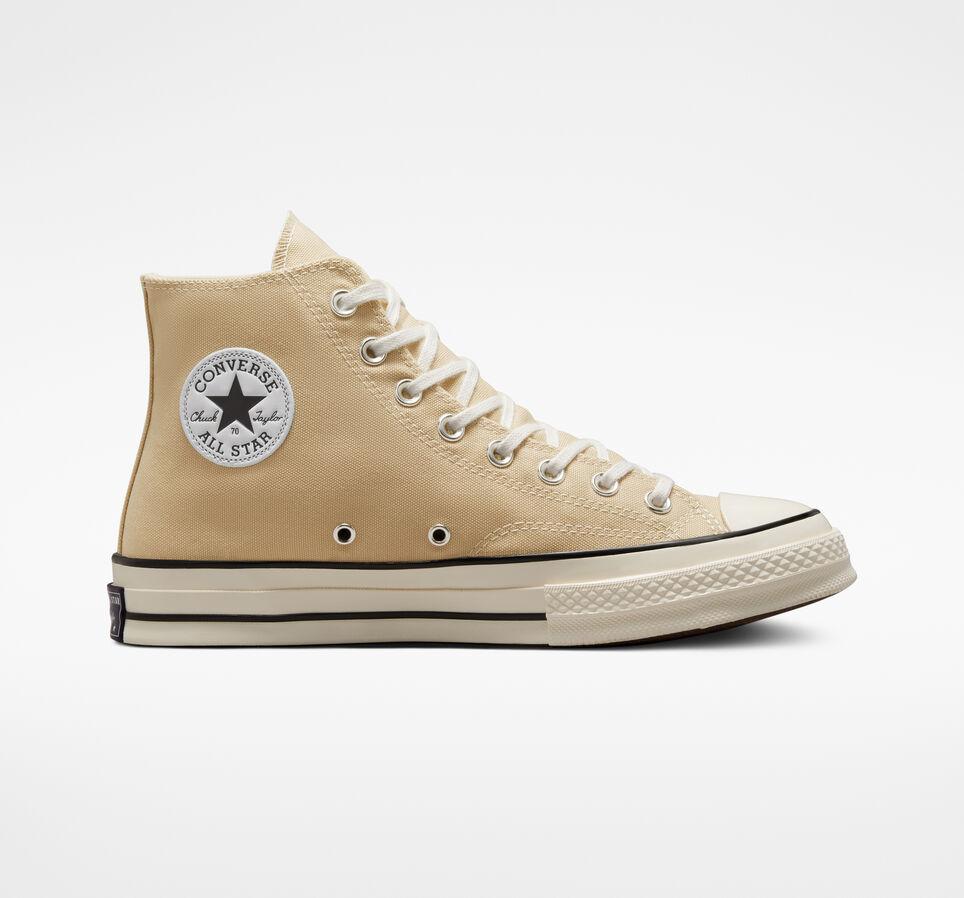 Giày Converse Chuck 70 Canvas Cổ Cao Nam Be