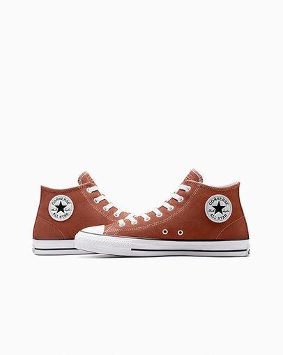 Giày Converse CONS Chuck Taylor All Star Pro Suede Cổ Cao Nam Cam