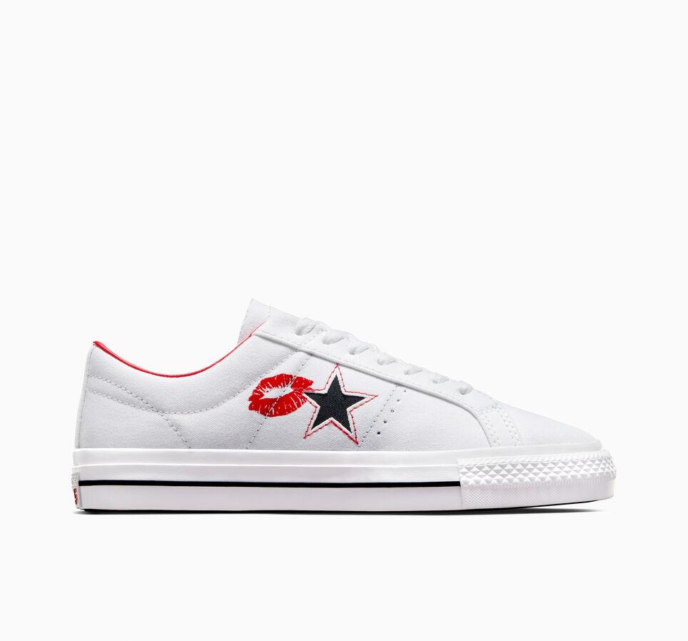 Giày Converse CONS One Star Pro Lips Nam Trắng