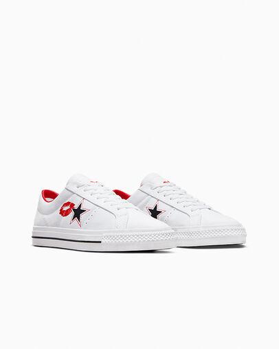 Giày Converse CONS One Star Pro Lips Nam Trắng