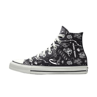 Giày Converse Custom Chuck Taylor All Star By You Nam Trắng Đen