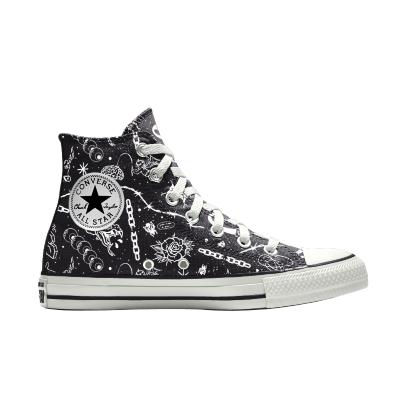 Giày Converse Custom Chuck Taylor All Star By You Nam Trắng Đen