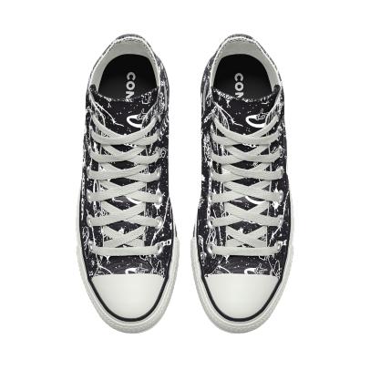 Giày Converse Custom Chuck Taylor All Star By You Nam Trắng Đen