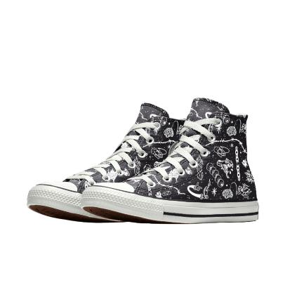 Giày Converse Custom Chuck Taylor All Star By You Nam Trắng Đen