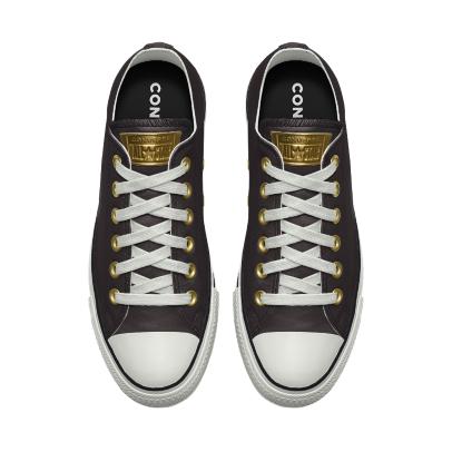 Giày Converse Custom Chuck Taylor All Star Leather By You Cổ Thấp Nam Đen