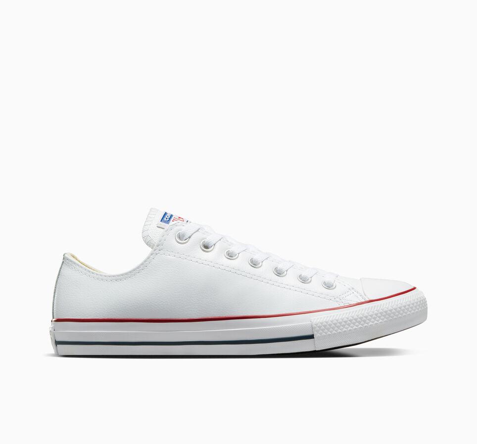 Giày Converse Chuck Taylor All Star Leather Cổ Thấp Nam Trắng