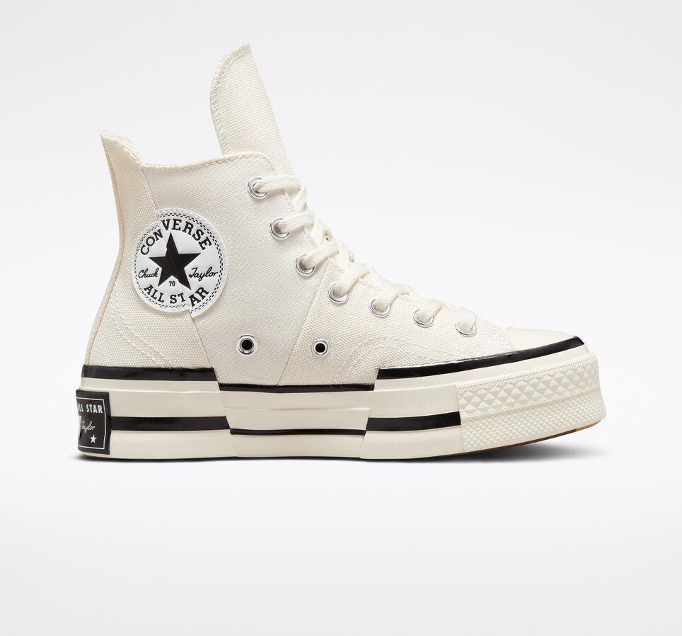 Giày Converse Chuck 70 Plus Cổ Cao Nam Trắng