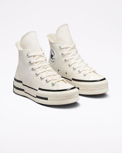 Giày Converse Chuck 70 Plus Cổ Cao Nam Trắng