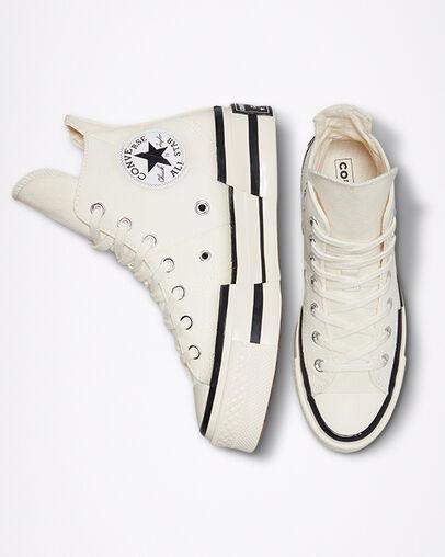 Giày Converse Chuck 70 Plus Cổ Cao Nam Trắng