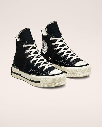 Giày Converse Chuck 70 Plus Cổ Cao Nam Đen