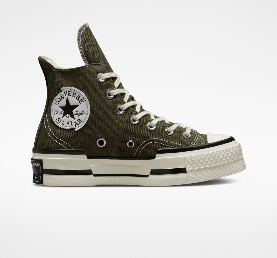 Giày Converse Chuck 70 Plus Cổ Cao Nam Xanh Rêu