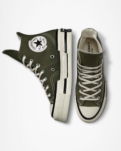 Giày Converse Chuck 70 Plus Cổ Cao Nam Xanh Rêu