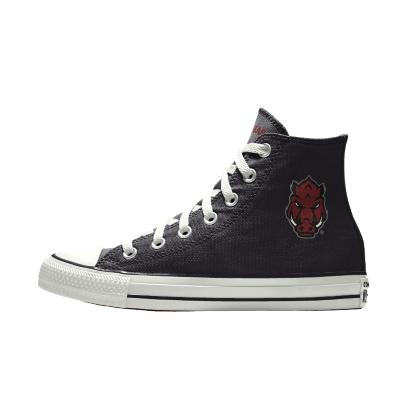 Giày Converse Custom Chuck Taylor All Star University of Arkansas Razorbacks By You Cổ Cao Nam Đen