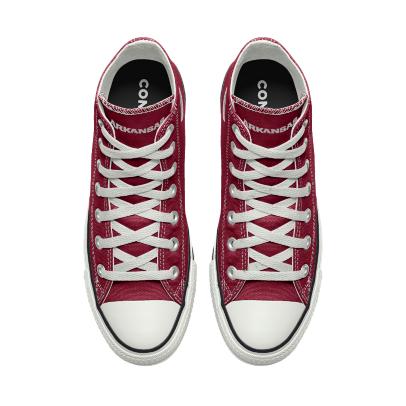 Giày Converse Custom Chuck Taylor All Star University of Arkansas Razorbacks By You Cổ Cao Nam Đỏ