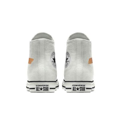 Giày Converse Custom Chuck Taylor All Star University of Tennessee Volunteers By You Cổ Cao Nam Trắng