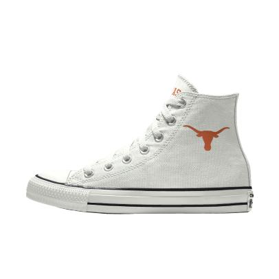 Giày Converse Custom Chuck Taylor All Star University of Texas Longhorns By You Nam Trắng