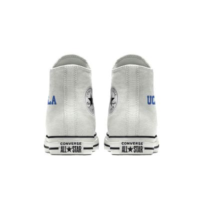 Giày Converse Custom Chuck Taylor All Star UCLA Bruins By You Cổ Cao Nam Trắng