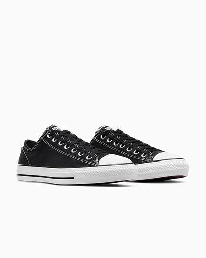 Giày Converse CONS Chuck Taylor All Star Pro Suede Cổ Thấp Nam Đen