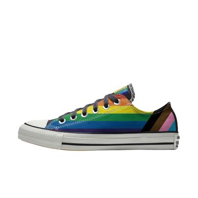 Giày Converse Custom Chuck Taylor All Star Pride By You Cổ Thấp Nam Sọc