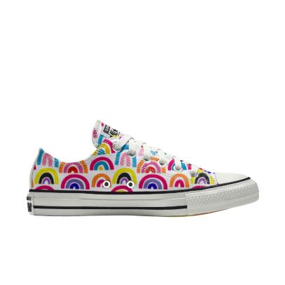 Giày Converse Custom Chuck Taylor All Star Pride By You Cổ Thấp Nam Cầu Vồng