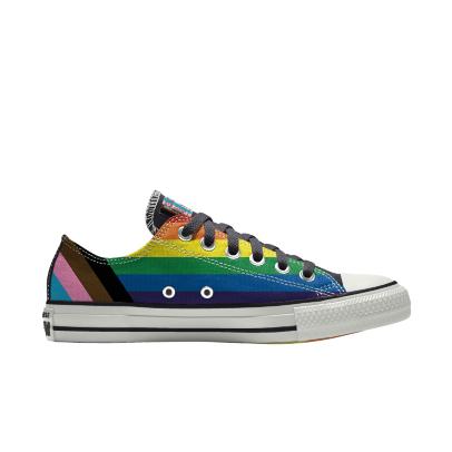 Giày Converse Custom Chuck Taylor All Star Pride By You Cổ Thấp Nam Sọc