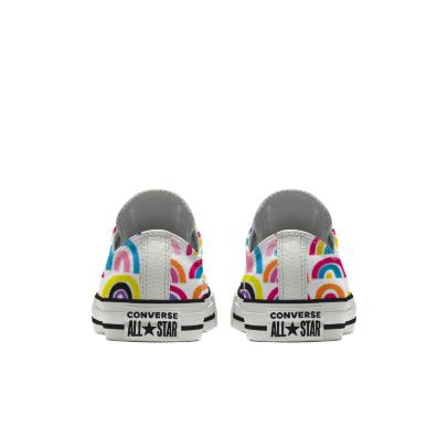 Giày Converse Custom Chuck Taylor All Star Pride By You Cổ Thấp Nam Cầu Vồng