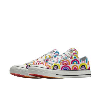 Giày Converse Custom Chuck Taylor All Star Pride By You Cổ Thấp Nam Cầu Vồng