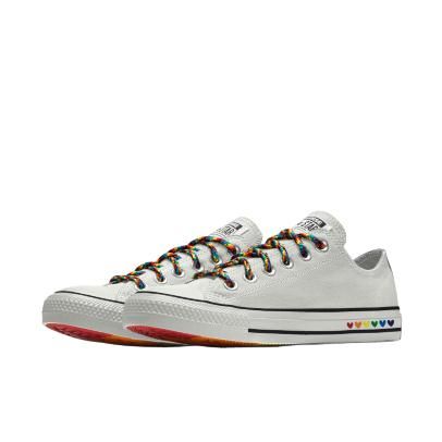 Giày Converse Custom Chuck Taylor All Star Pride By You Cổ Thấp Nam Trắng