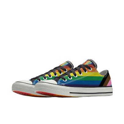 Giày Converse Custom Chuck Taylor All Star Pride By You Cổ Thấp Nam Sọc