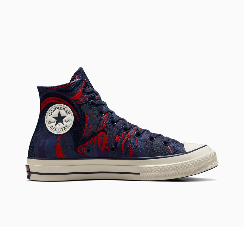 Giày Converse Chuck 70 Blue Magma Nam Xanh Dương Đỏ