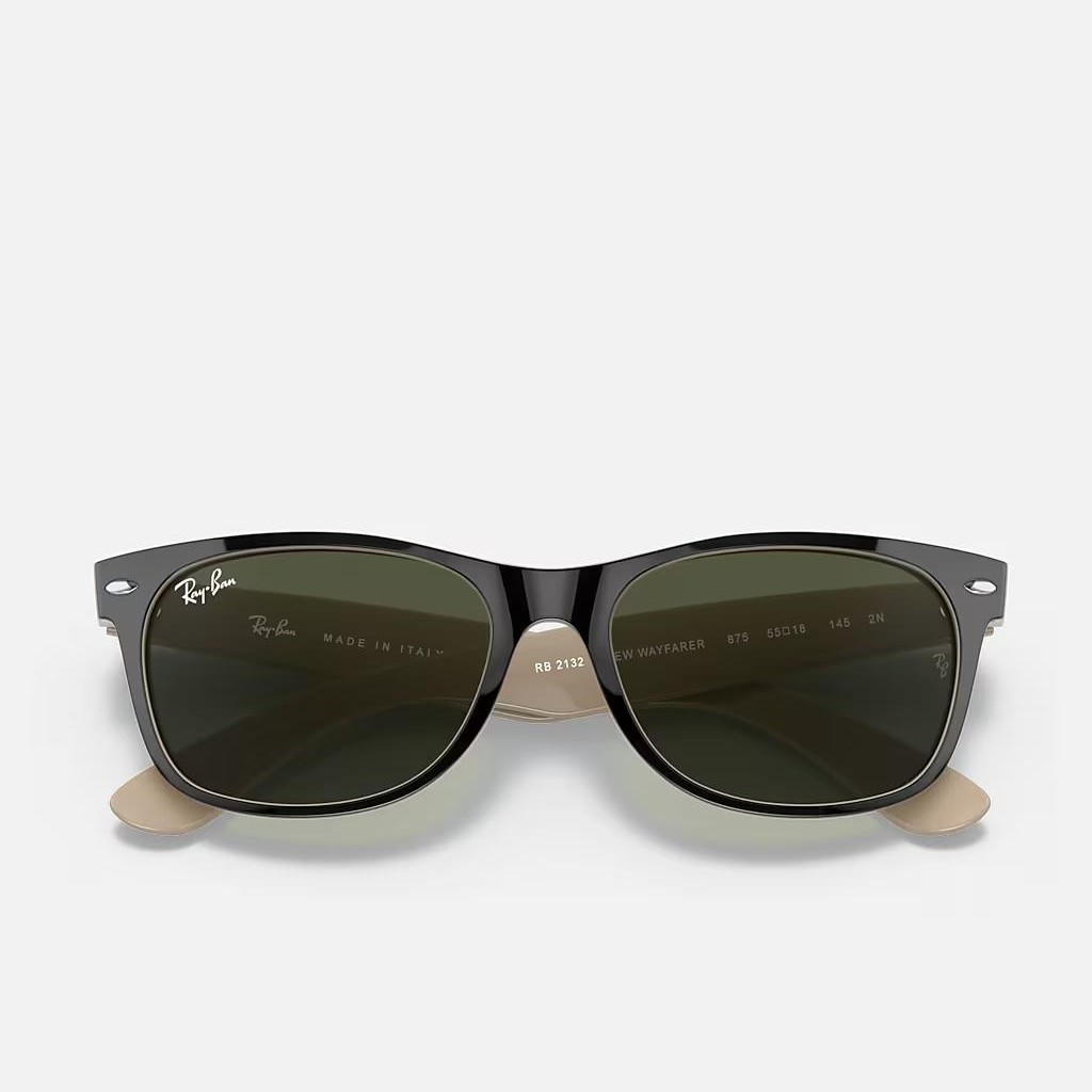 Kính Ray-Ban New Wayfarer Color Mix Đen Xanh Lá