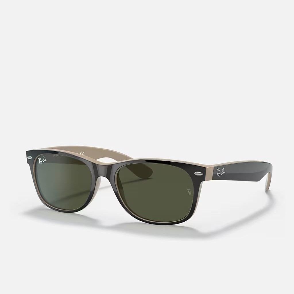 Kính Ray-Ban New Wayfarer Color Mix Đen Xanh Lá