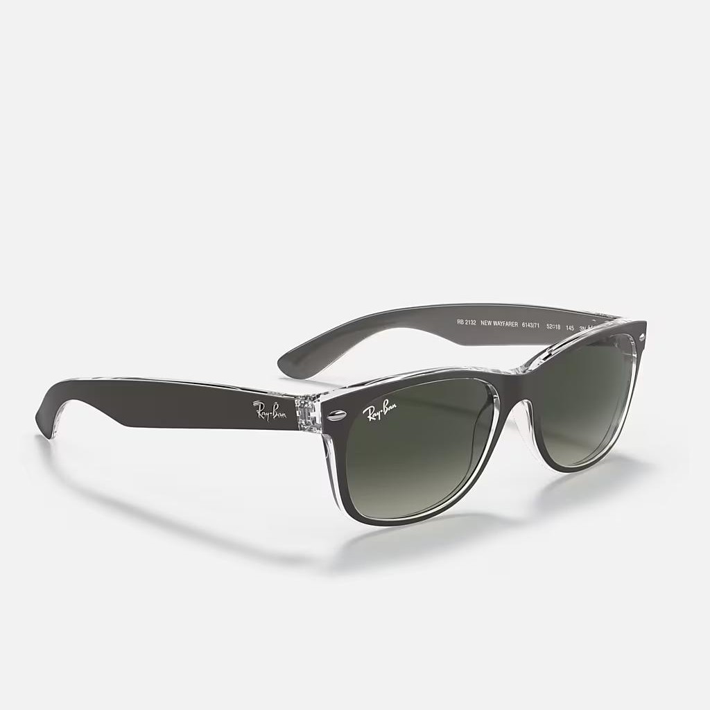 Kính Ray-Ban New Wayfarer Color Mix Xám Nhám