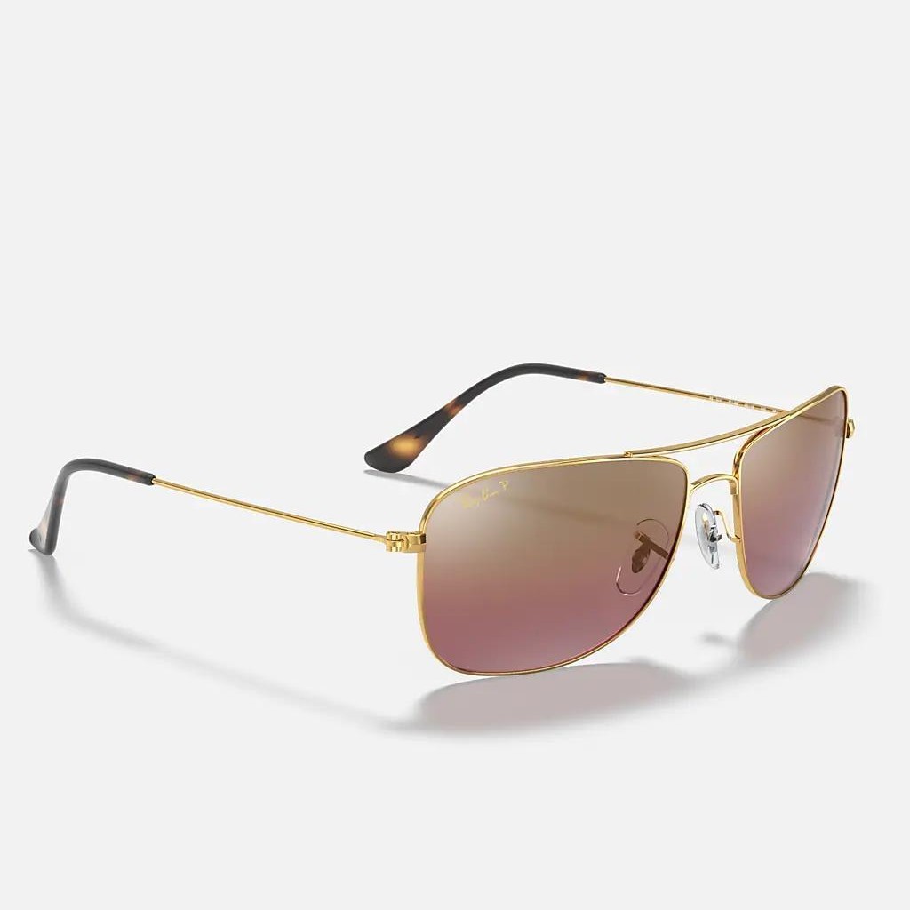 Kính Ray-Ban Rb3543 Chromance Vàng Tím