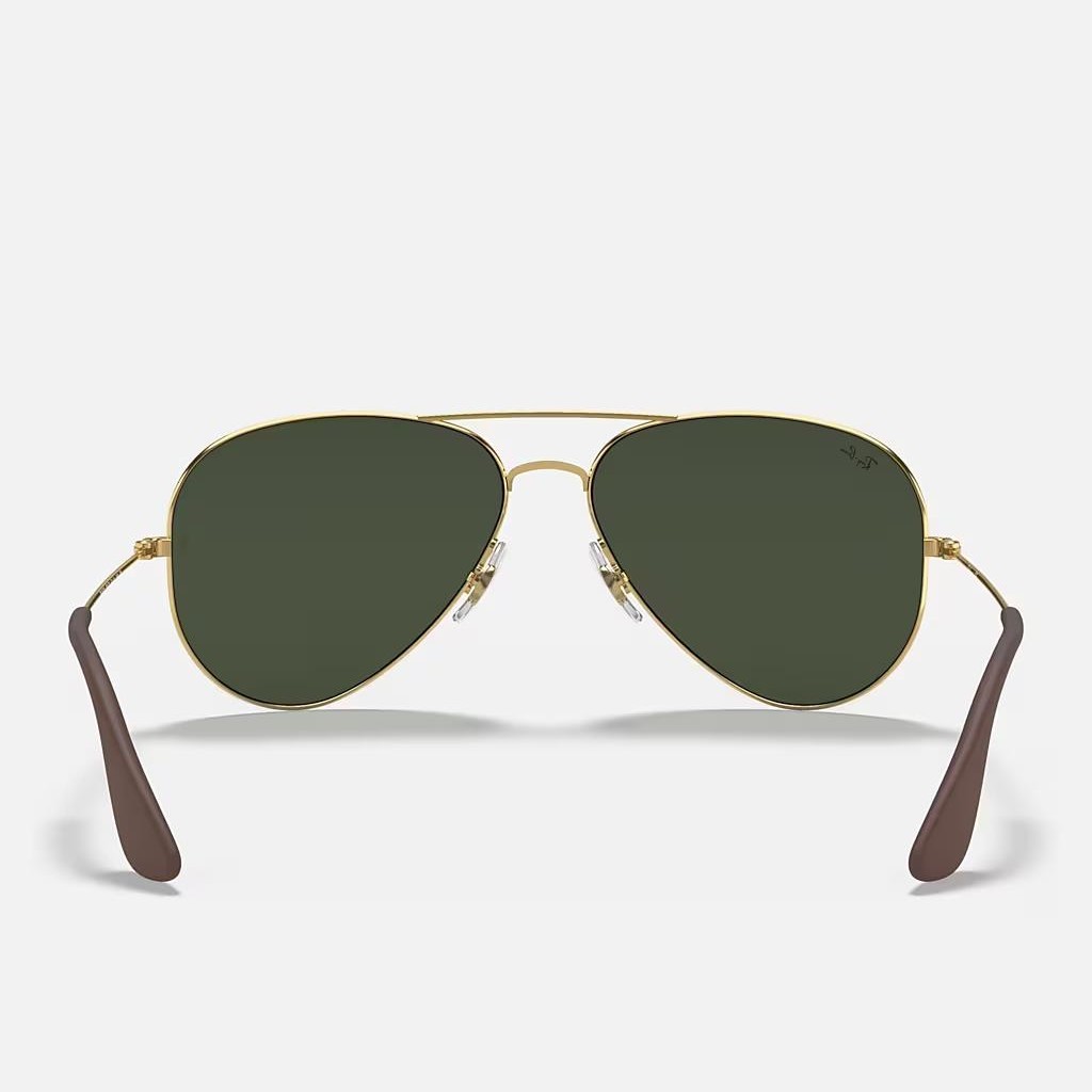 Kính Ray-Ban Rb3558 Vàng Xanh Lá