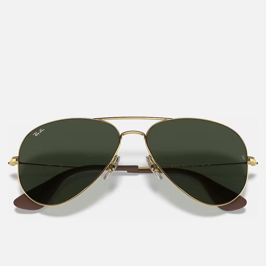 Kính Ray-Ban Rb3558 Vàng Xanh Lá