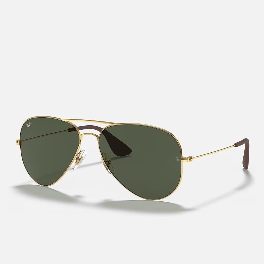 Kính Ray-Ban Rb3558 Vàng Xanh Lá